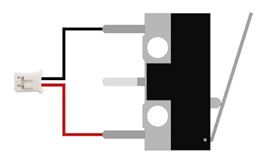 Soldering the microswitch wires